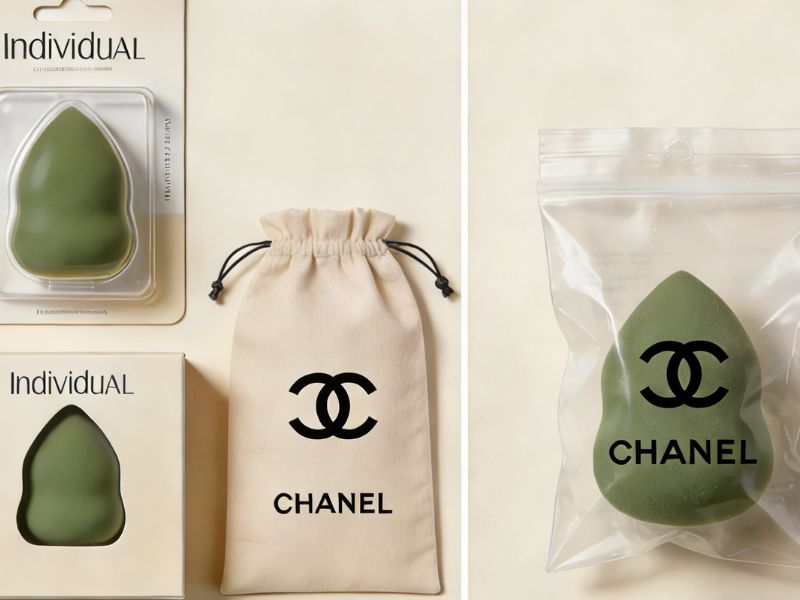 Éponge à maquillage douce sur mesure